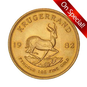 South African Gold Krugerrand 1 oz