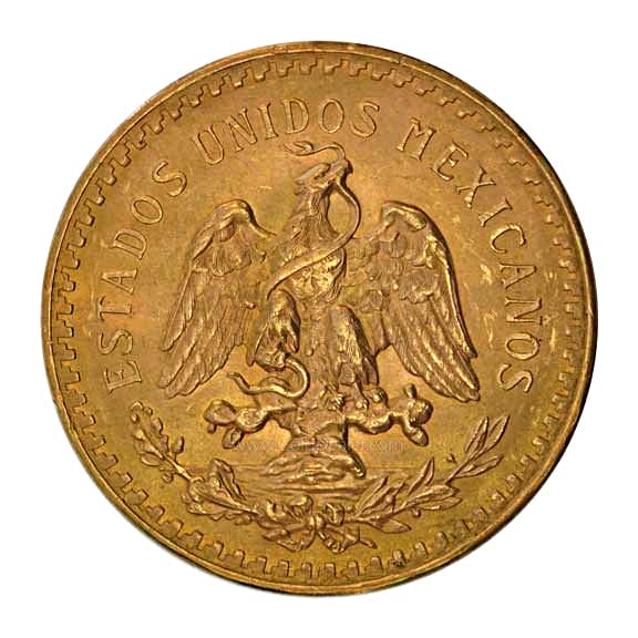 Mexican 50 Peso Back