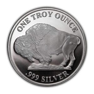 1 oz Silver Round Buffalo Republic