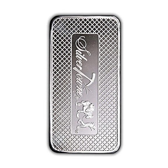 10 oz Silver Bar Prospector Back