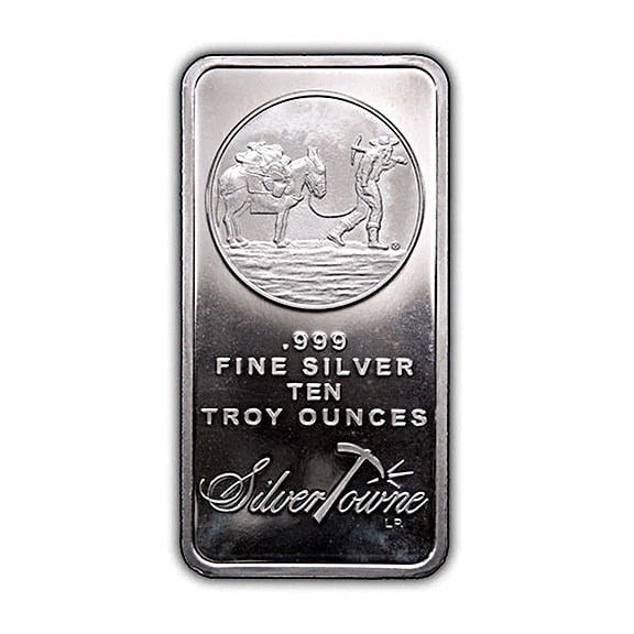 10 oz Silver Bar Prospector