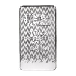 10 oz Silver Bar Britannia
