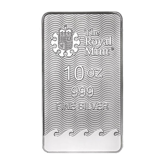 10 oz Silver Bar Britannia