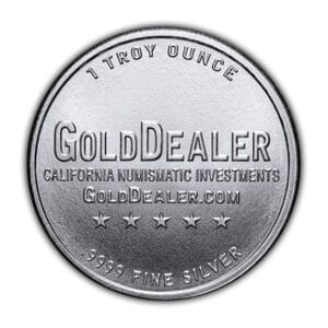 1 oz Silver Round American Freedom