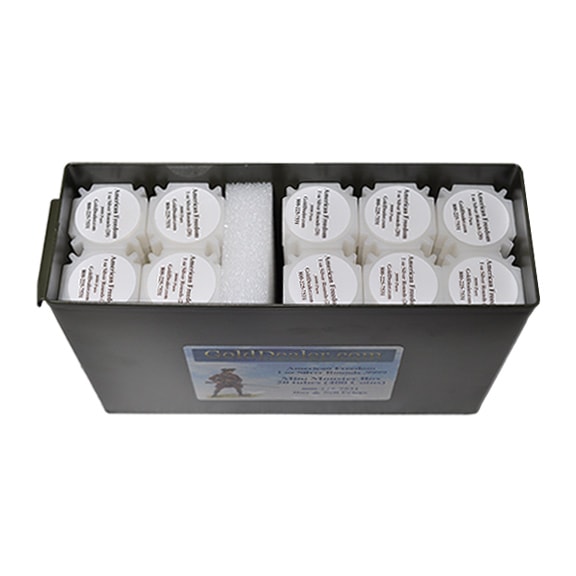 American Freedom Silver Mini Monster Box
