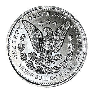 1 oz Silver Round Morgan Type