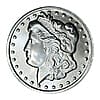 1 oz Silver Round Morgan Type