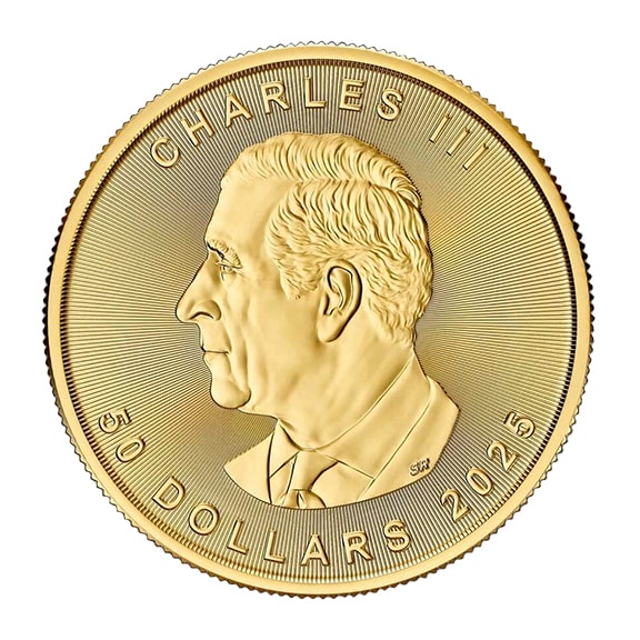 Canadian Gold Maple Leaf 1 oz 2025
