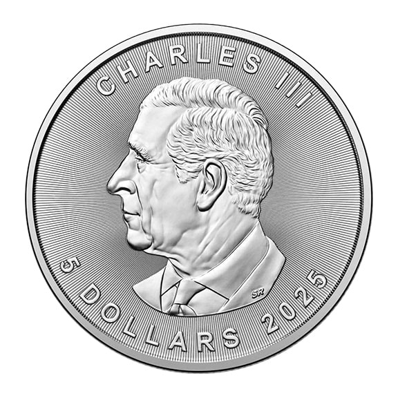 Canadian Silver Maple Leaf 1 oz 2025