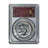 Australian Platinum Lunar Dragon 2024 with background