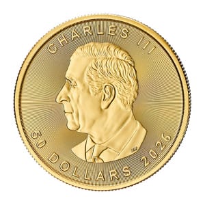 Canadian Gold Maple Leaf 1 oz 2026
