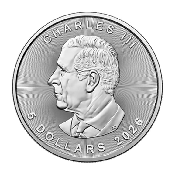 Canadian Silver Maple Leaf 1 oz 2026